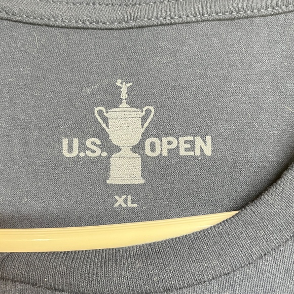 US Open LACC 2023 Men's XL T-Shirt 123rd US Open Blue Short Sleeve Golf - Picture 3 of 4